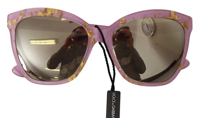 Violet Full Rim Rectangle Frame Shades DG4251 Sunglasses