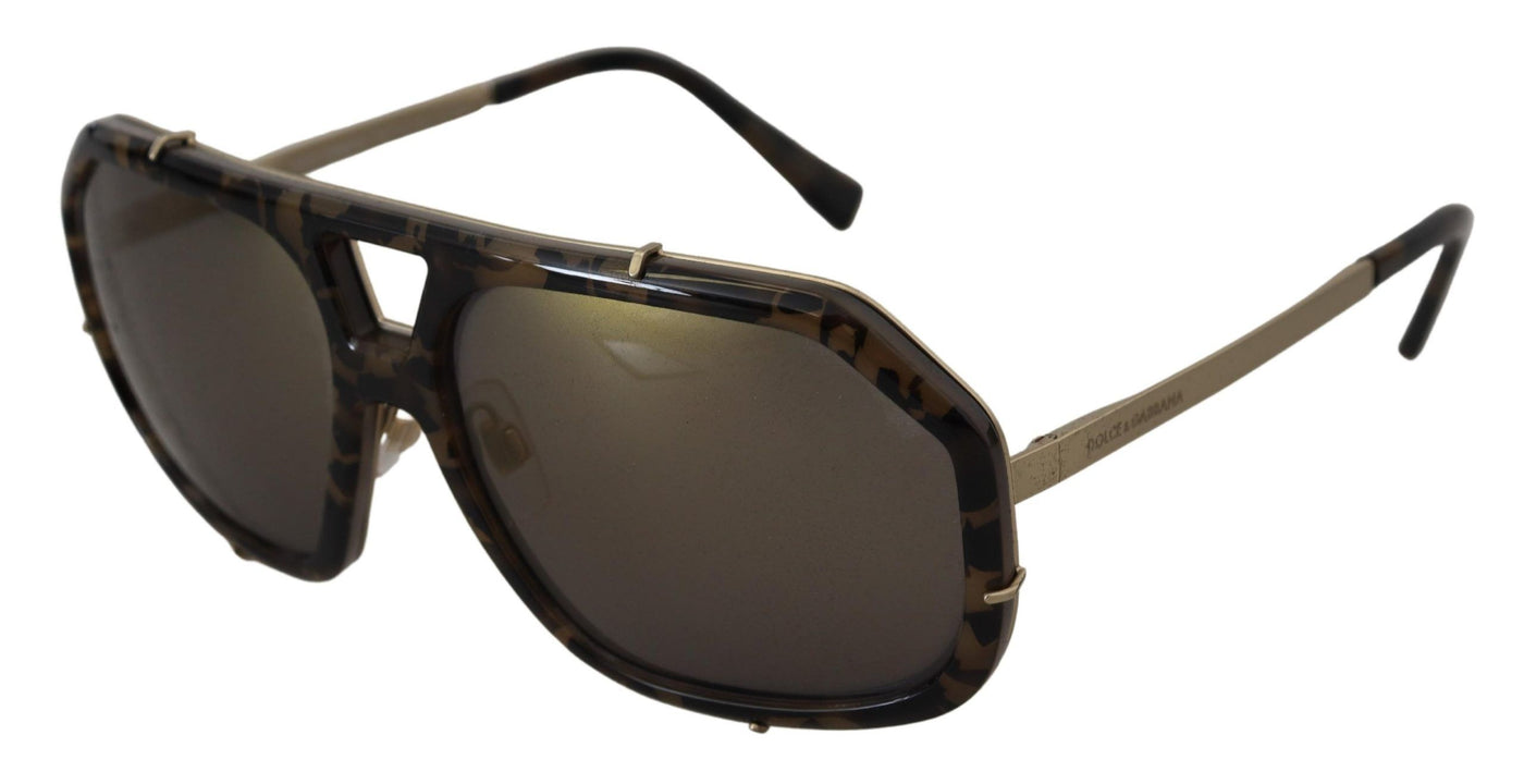 Brown Camo Matte Mirror DG2167 Sunglasses