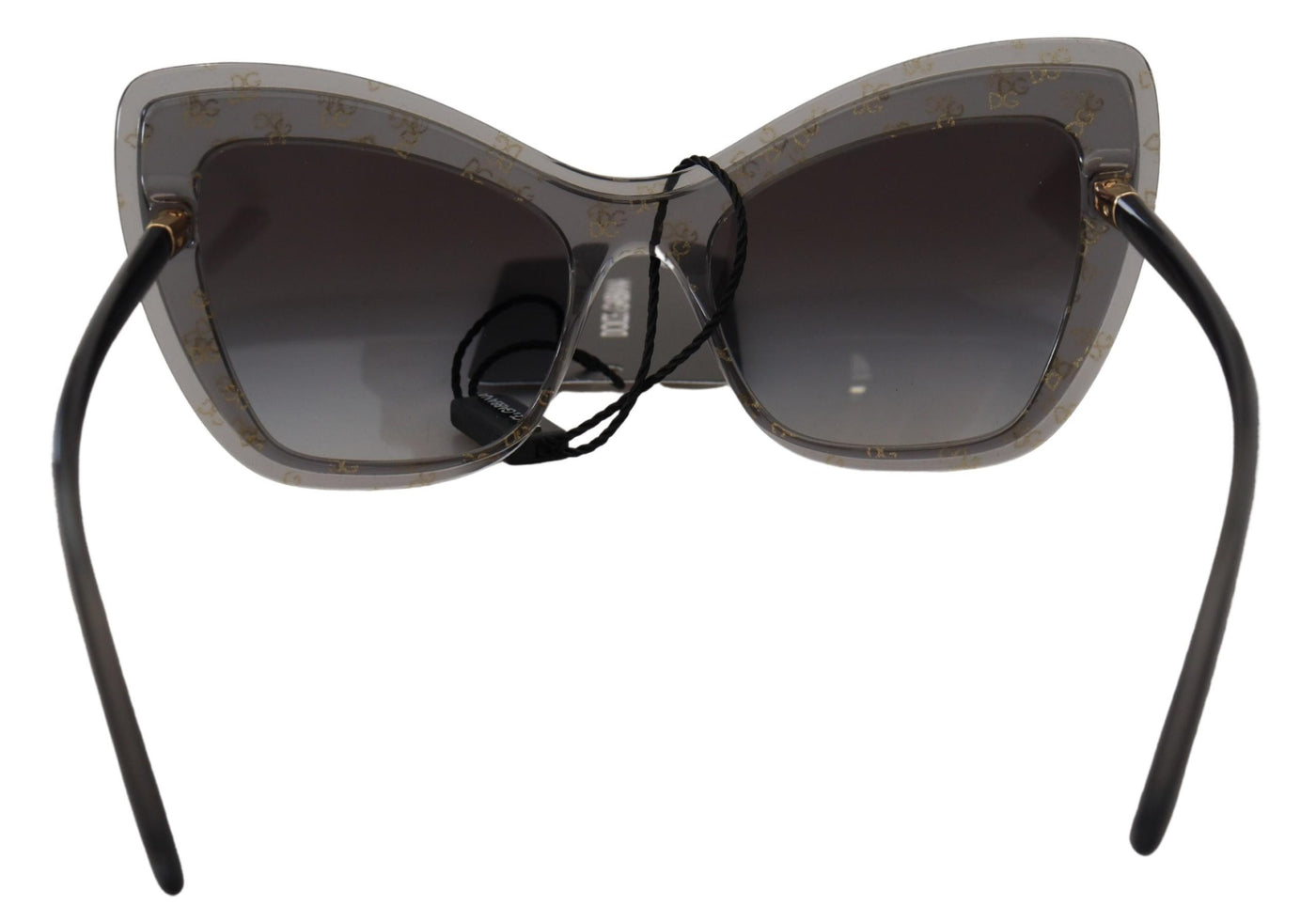 Grey DG Logo Gold Cat Eye Acetate DG4364 Sunglasses