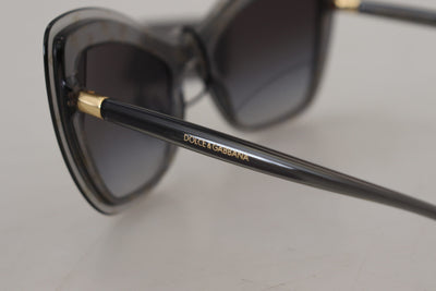 Grey DG Logo Gold Cat Eye Acetate DG4364 Sunglasses