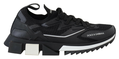 Black Stretch Sorrento Sneakers Shoes