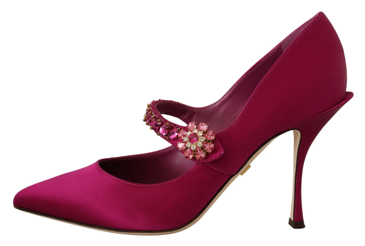 Pink Stiletto Crystal Mary Jane Pump Shoes