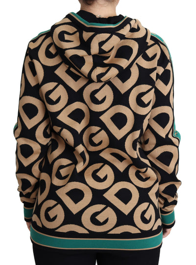 Multicolor DG Mania Hooded Sweatshirt Jacket