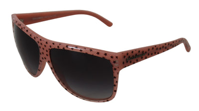 Pink Acetate Frame Stars Embellishment DG4124 Sunglasses