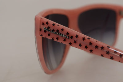 Pink Acetate Frame Stars Embellishment DG4124 Sunglasses