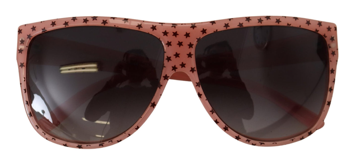 Pink Acetate Frame Stars Embellishment DG4124 Sunglasses