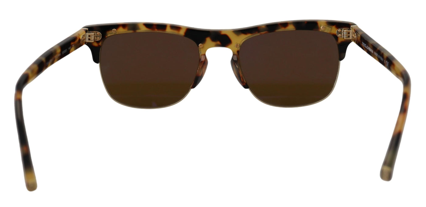 Brown Gold Acetate Havana DG430A Sunglasses