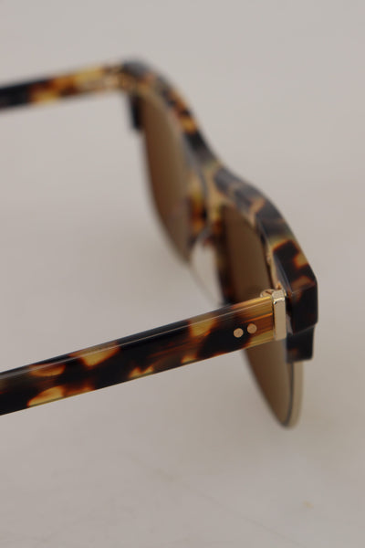 Brown Gold Acetate Havana DG430A Sunglasses