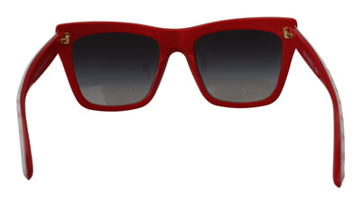 White Red Polka Dots Acetate DG4228 Sunglasses