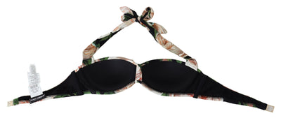 Multicolor Floral Print Beachwear Bikini Tops