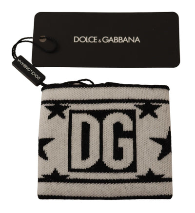 Black Wool Logo #DGMILLENNIALS 1Pc Wristband