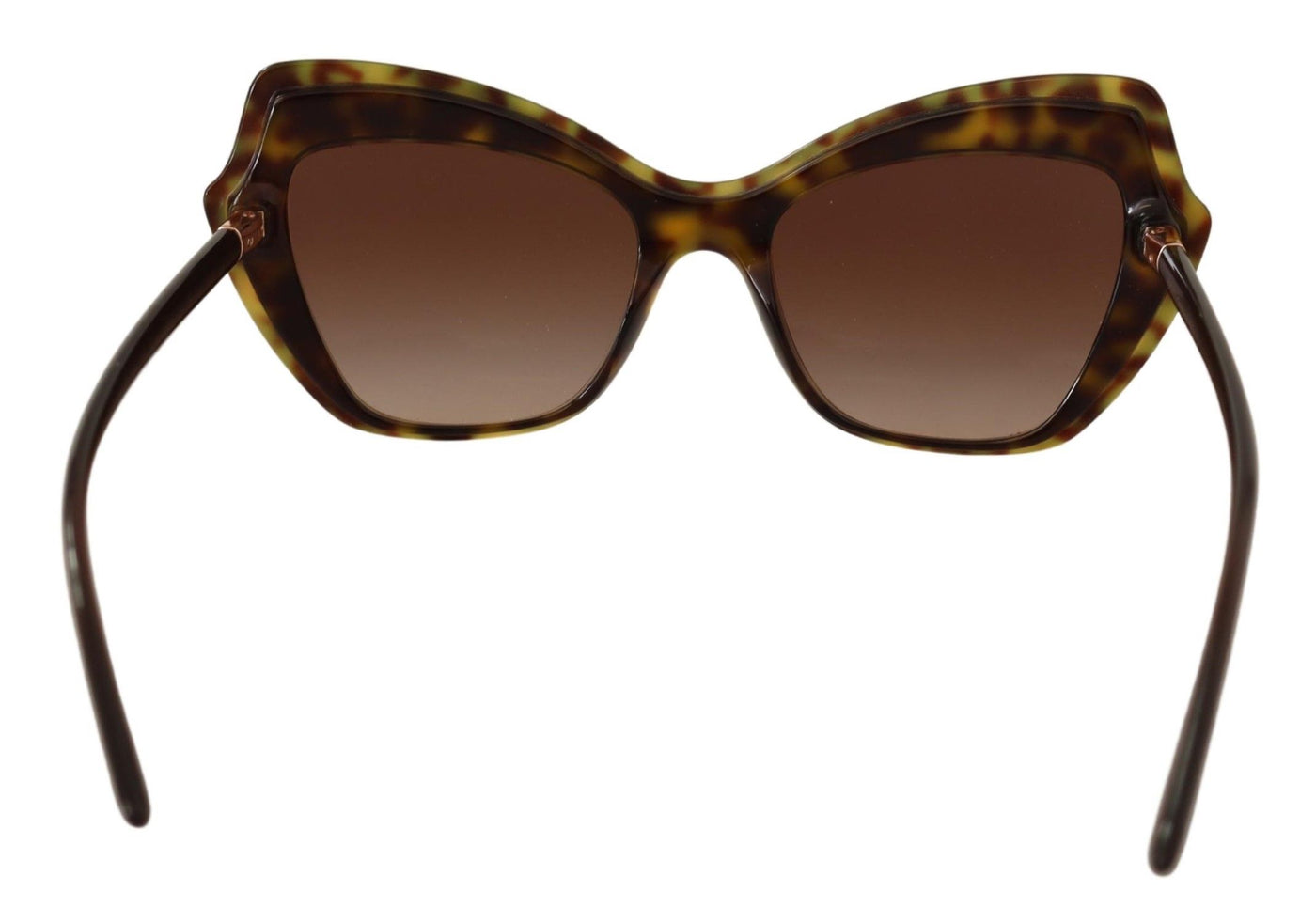 Brown Havana Butterfly Frame Brown Gradient Lens Sunglasses