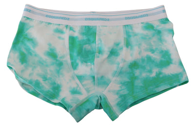 Multicolor Tie Dye Cotton Stretch Men Trunk Underwear