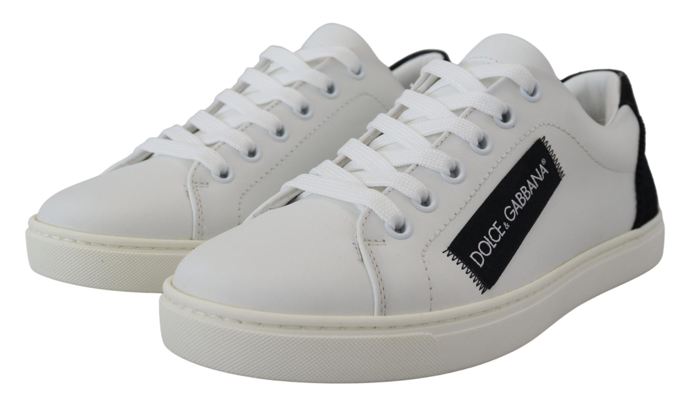 White Black Women Classic Sneakers Shoes