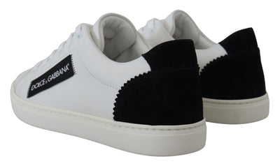 White Black Women Classic Sneakers Shoes