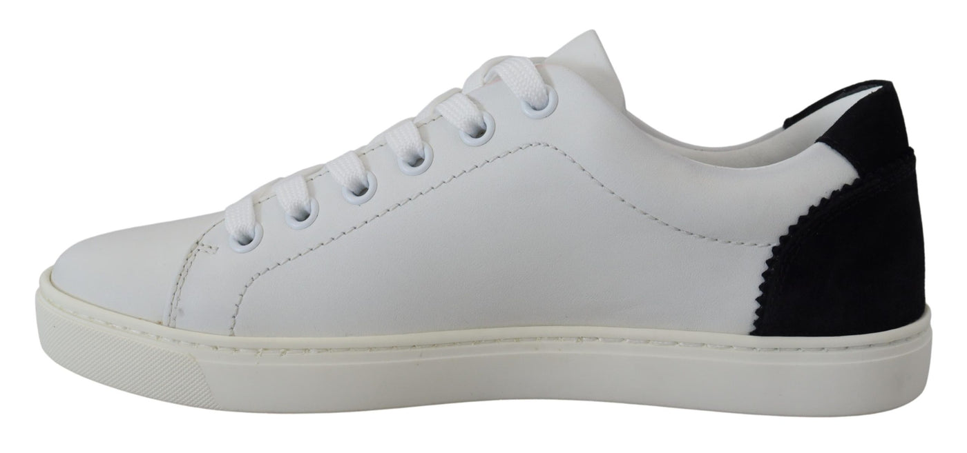 White Black Women Classic Sneakers Shoes