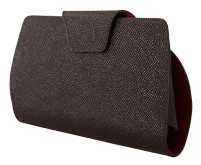 Bordeaux Leather Eyewear Cover Pouch Sunglasses Case