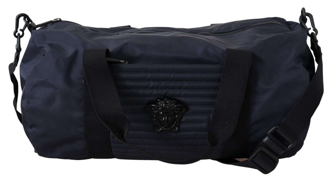 Blue Nylon Travel Bag