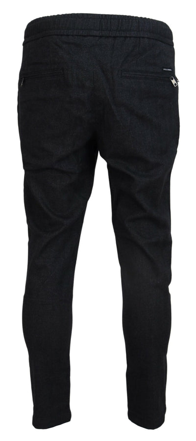 Gray Cotton Jogger Men Pants