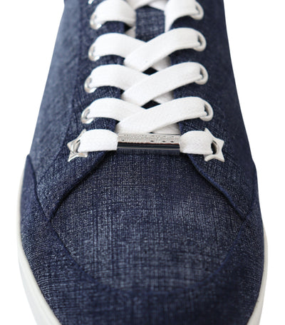 Miami Blue Denim Sneakers