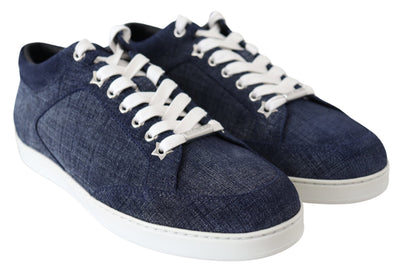 Miami Blue Denim Sneakers