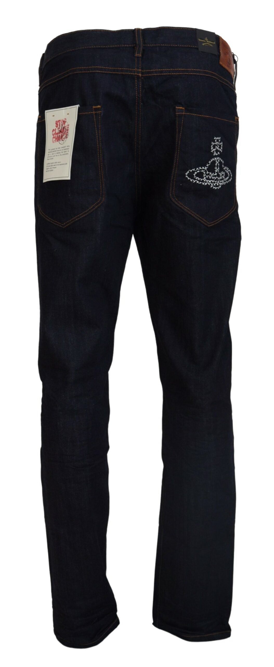 Blue Classic Tapered Denim Men Jeans