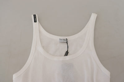 Cotton White Tank Sleeveless Underwear T-shirt