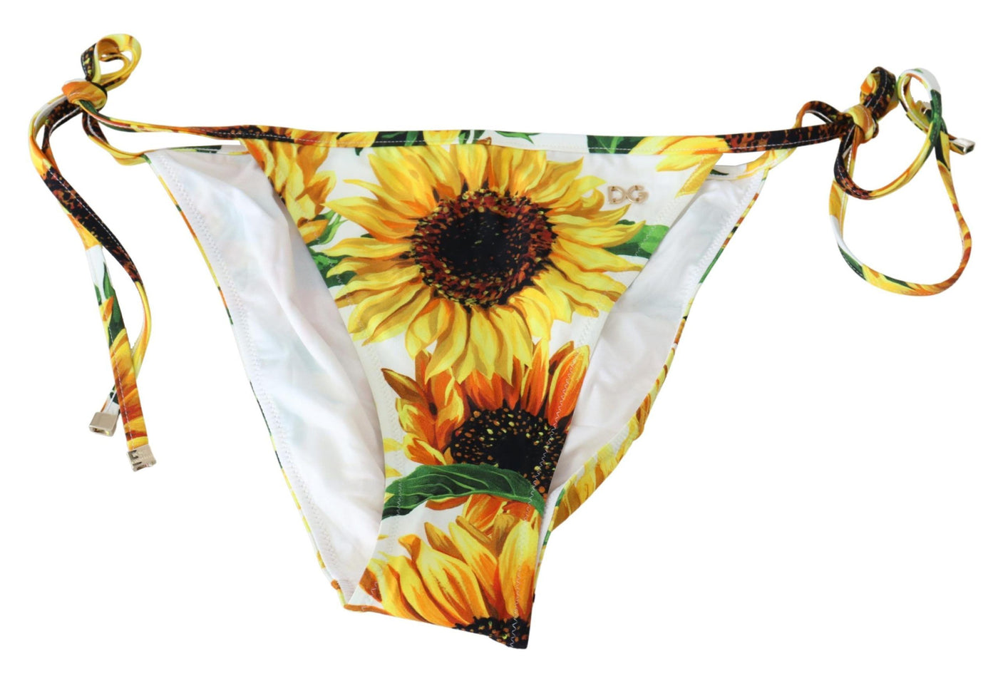 White Sunflower Swimwear Beachwear Bikini Bottom