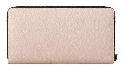 Light Pink Zip Closure Karl Wallet