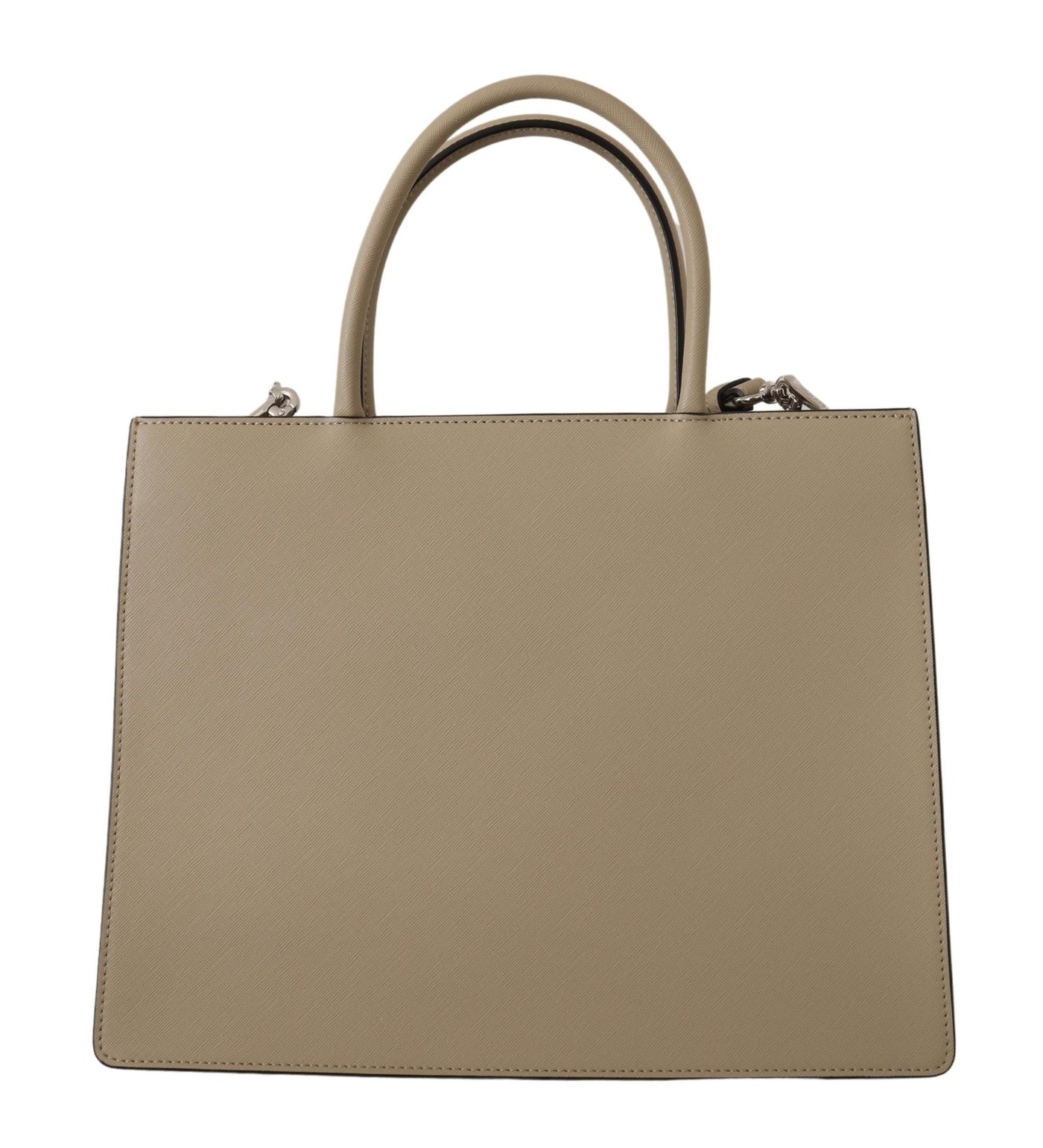 Sage Green Polyurethane Tote Shoulder Bag