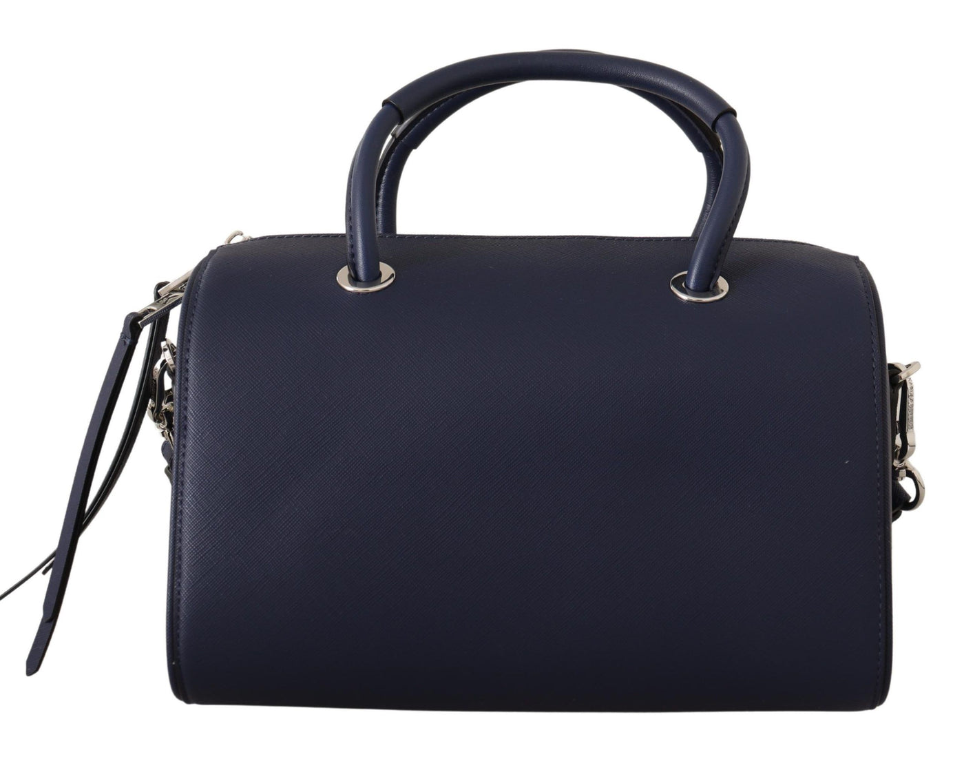 Peacoat Blue Polyurethane Shoulder And Handbag