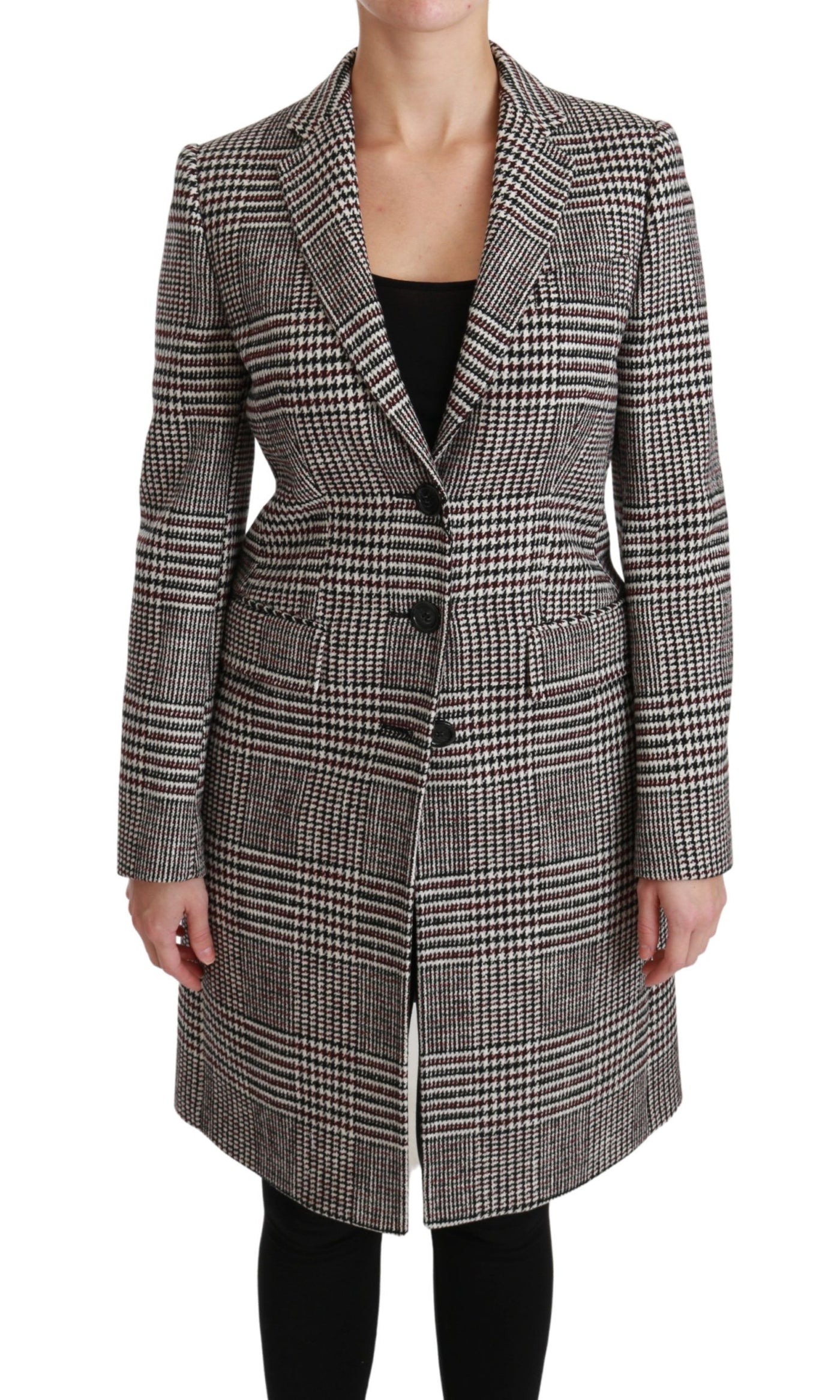 Multicolor Trench Knee Long Jacket Coat