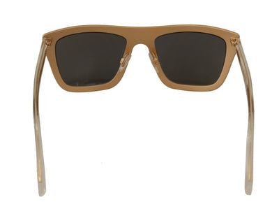 Gold Plated Metal Mirrored Limited Sunglasses