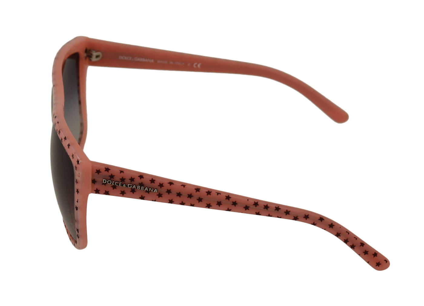 Brown Stars Acetate Frame Women Shades Sunglasses