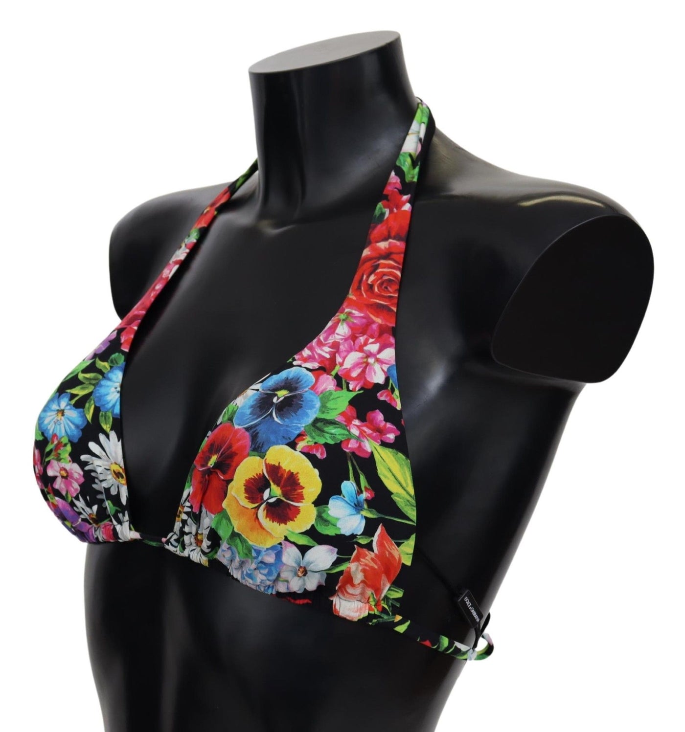 Multicolor Floral Print Swimwear Bikini Tops