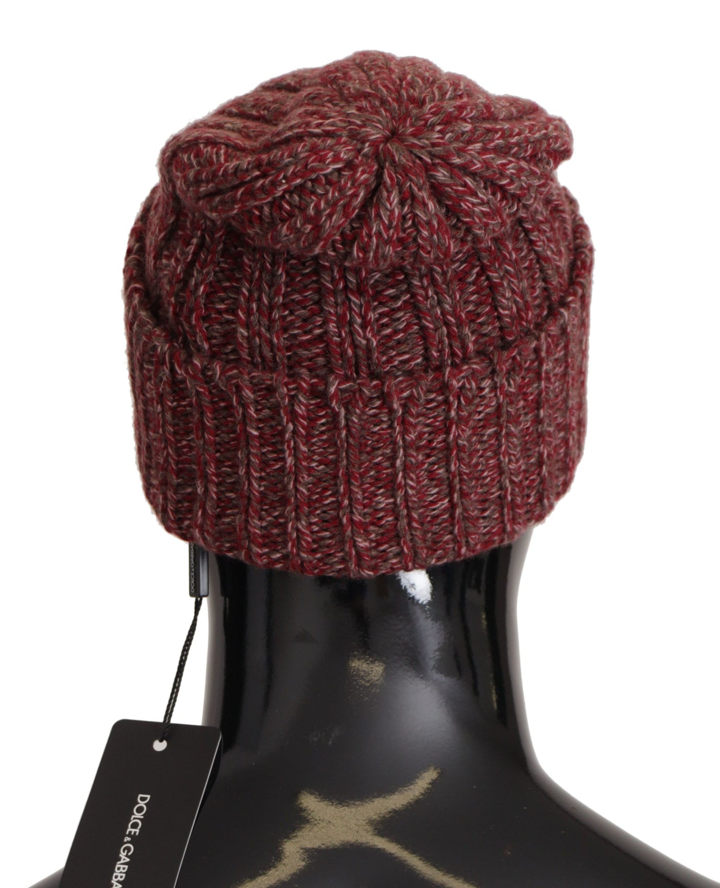 Bordeaux Capello Cashmere Knit Beanie