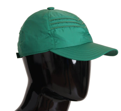 Green Logo Embroider y Baseball Capello Hat