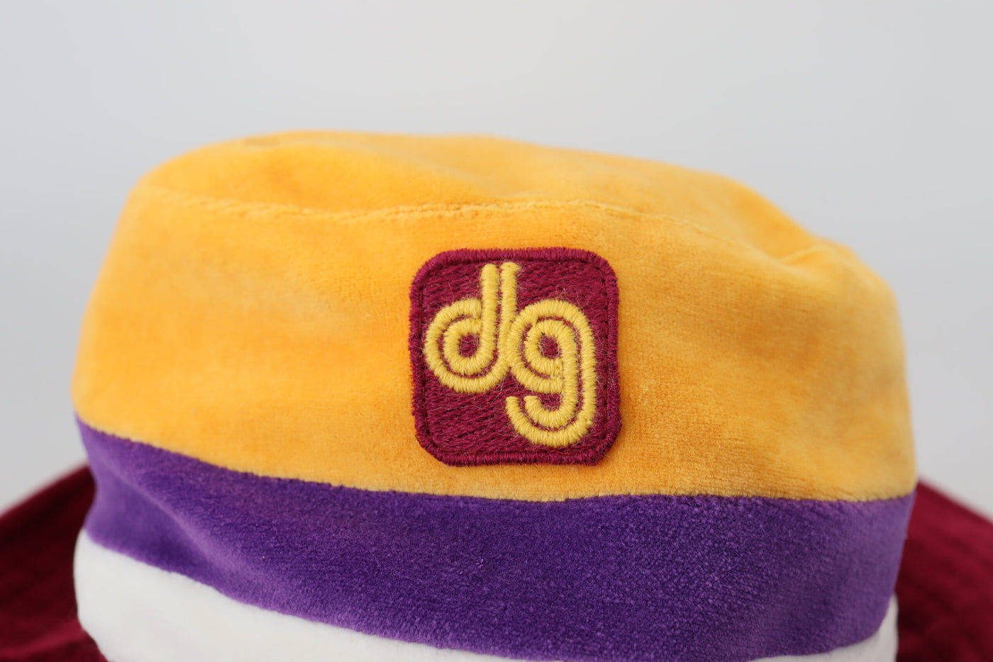 Multicolor DG Logo Cotton Blend Bucket Hat