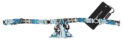 Multicolor Sicily Print Adjustable Neck Papillon Tie