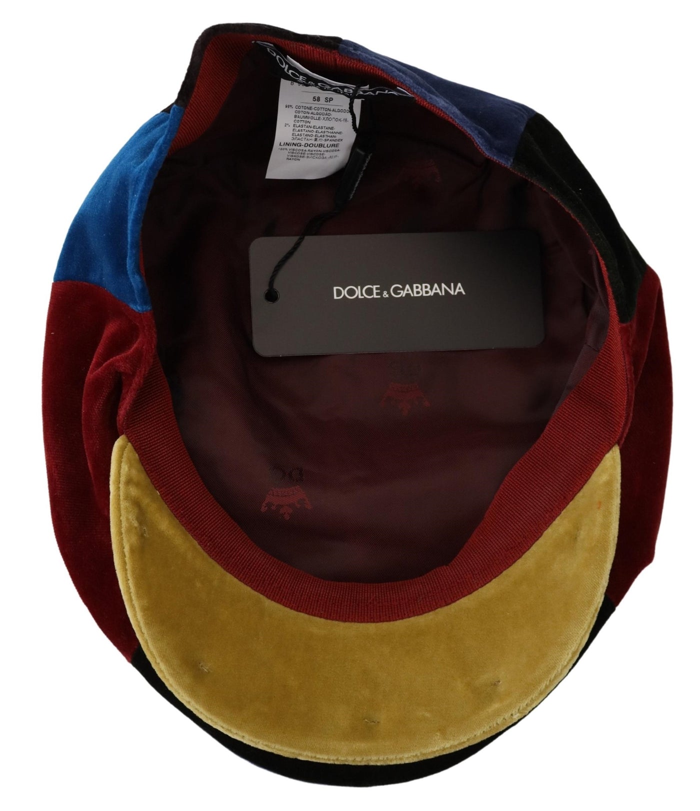 Multicolor Cotton Newsboy Men Hat