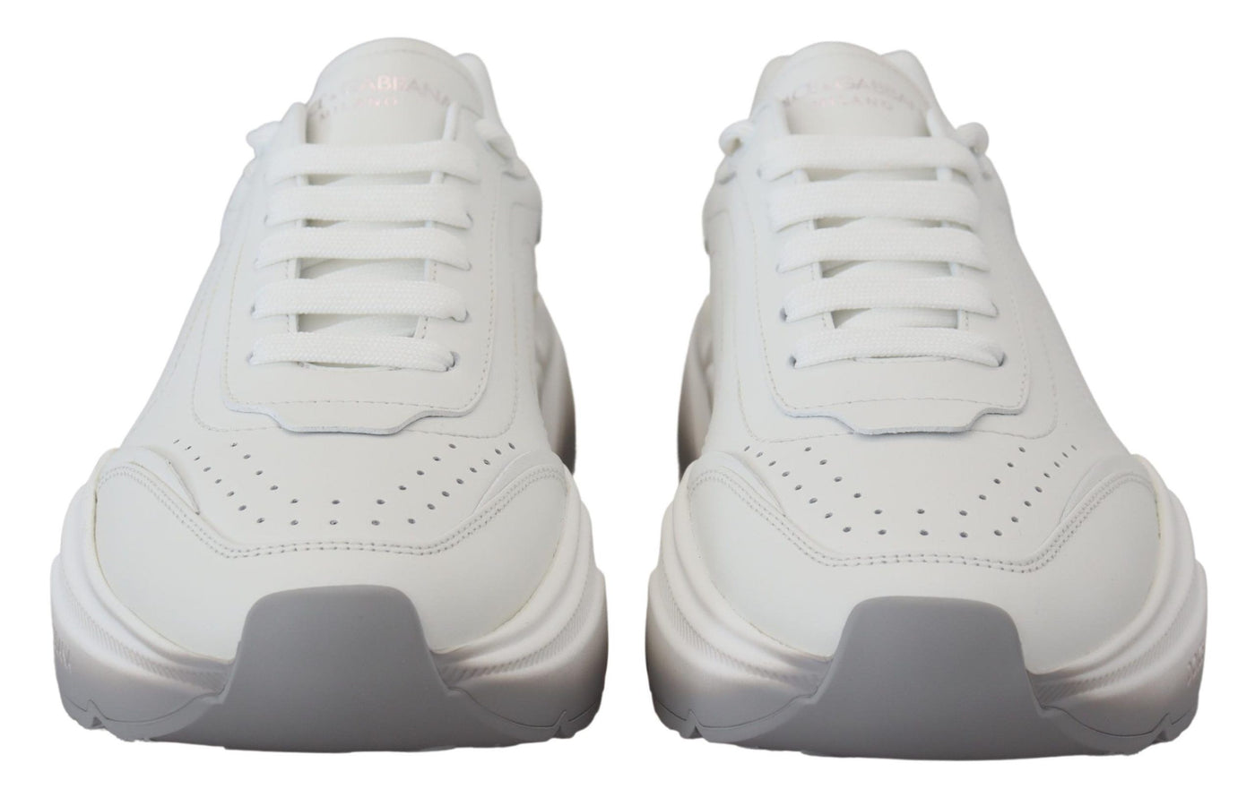 White Leather Daymaster Sneakers Shoes