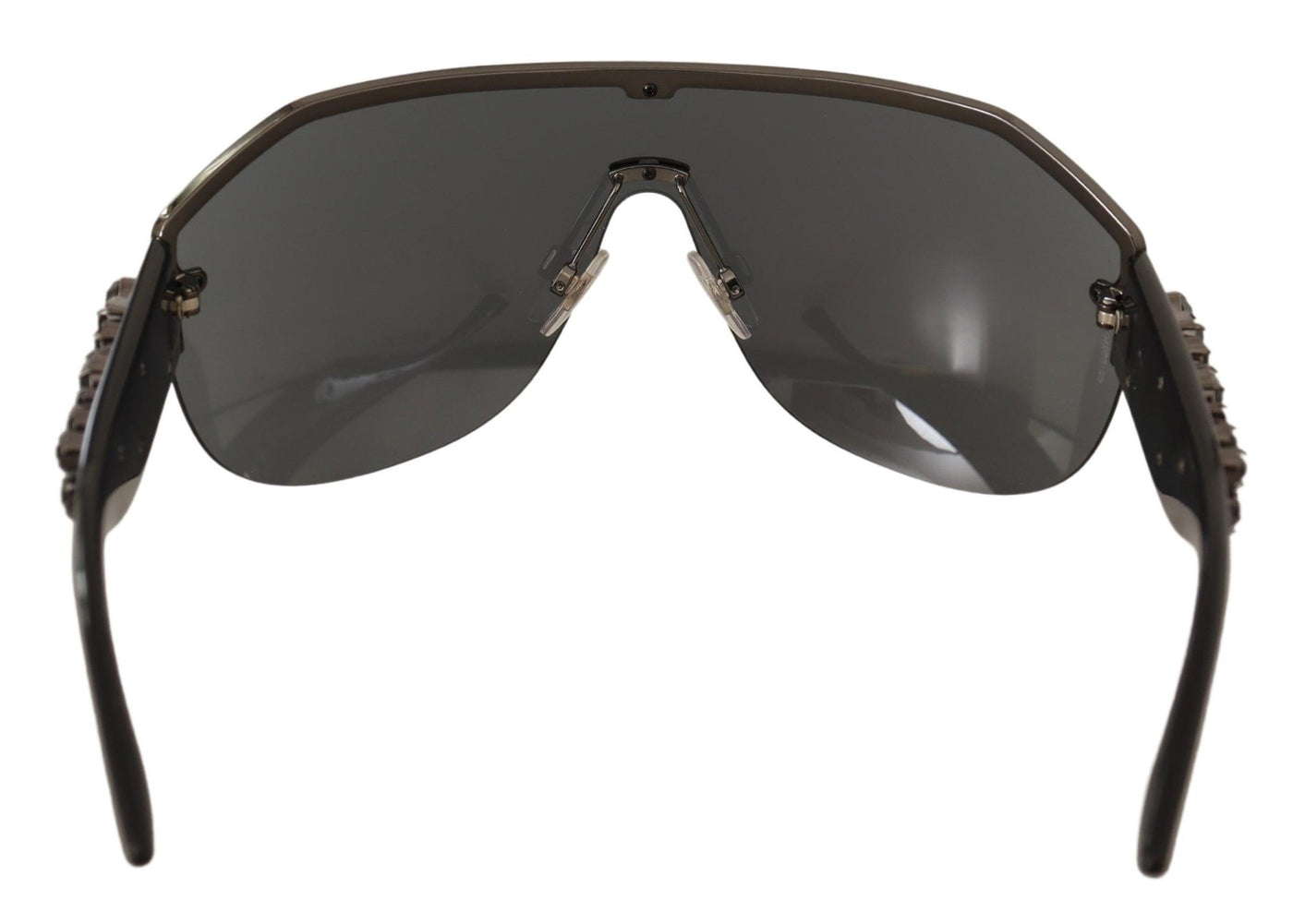 Black Crystal Embellished Oversized DG2150B Sunglasses