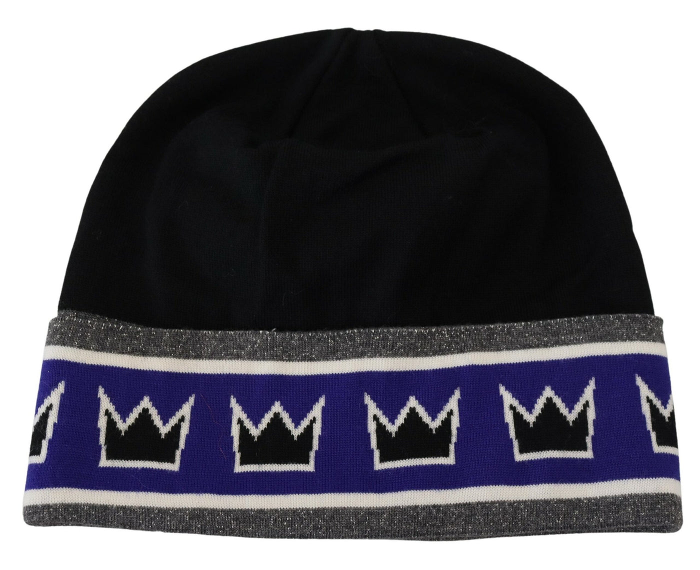 Multicolor DG Queen Print Winter Beanie Cap Hat