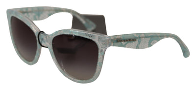 Blue Lace Crystal Acetate Butterfly DG4190 Sunglasses