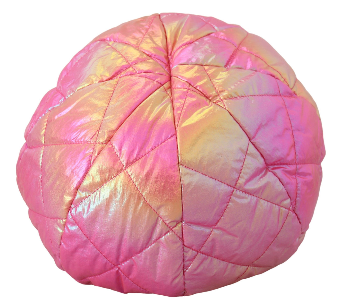 Pink Puffer Winter Windproof Cap Nylon Hat