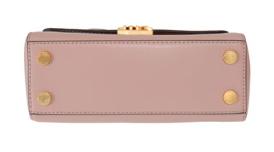 Pink MINDY Leather Shoulder Bag