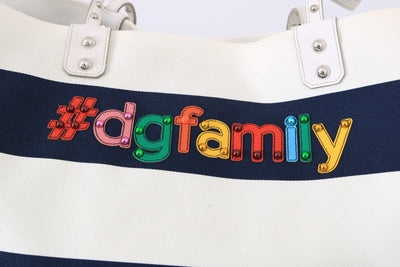 Blue Canvas #dgfamily Shopping BEATRICE Bag