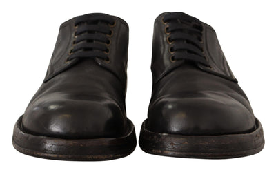 Black Leather Formal Lace Up Shoes