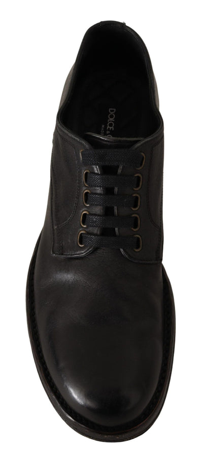 Black Leather Formal Lace Up Shoes