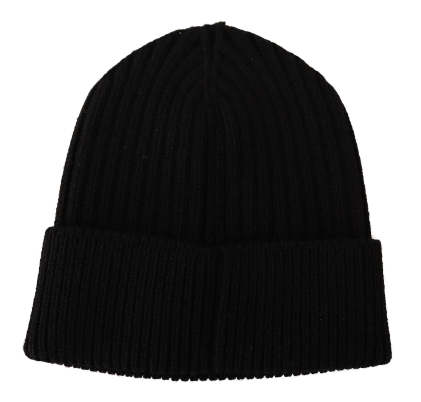 Black Wool Knit Women Winter Hat